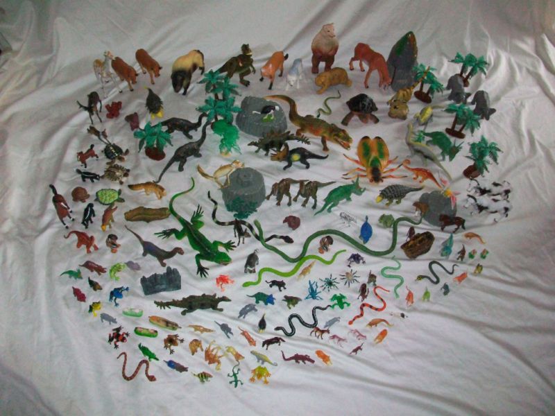 154+ lot dinosaurs reptiles animals more  