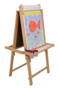 KIDKRAFT WOODEN 2 in 1 DELUXE EASEL CHALK WHITE BOARD  