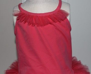 Janie Jack NWT Impressions Of Spring TUTU Swimsuit 3 6  