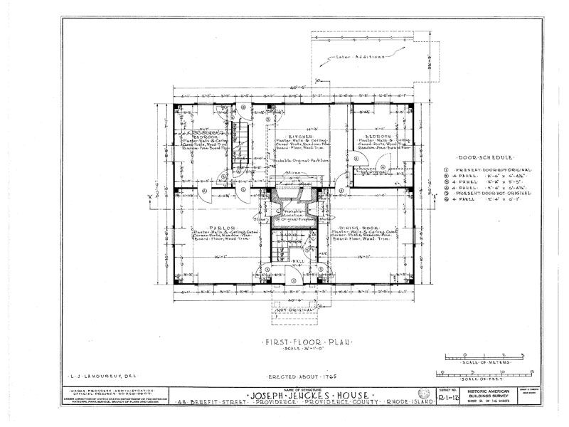 Gambrel Roofed Colonial New England House plans, wood framed home 