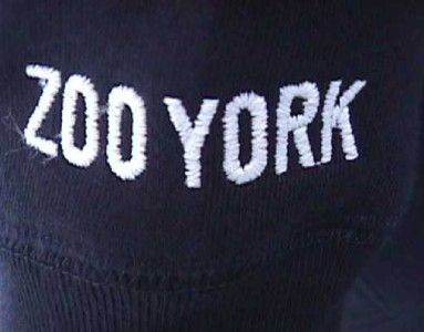 ZOO YORK Small Cracker Fleece HOODY Sweatshirt Jacket S  