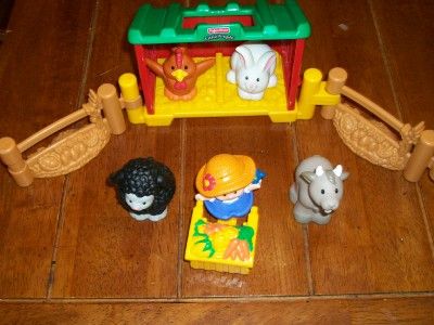   Little People Large Lot of Figures People Baby Farm Zoo Animals  