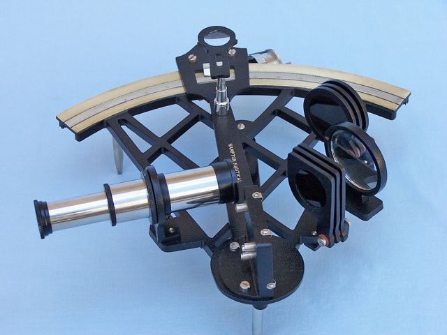 Black Micrometer Sextant 14 Plath Sextant Nautical  