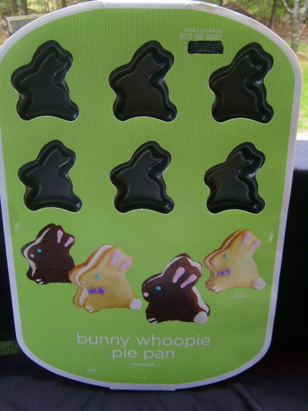 Wilton Bunny Easter mini whoopie pie cake pan 12 cavity  