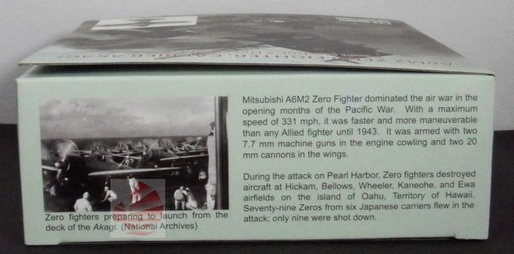   Imperial Japanese Naval Air Service Zero Fighter Plane 172 A6M2