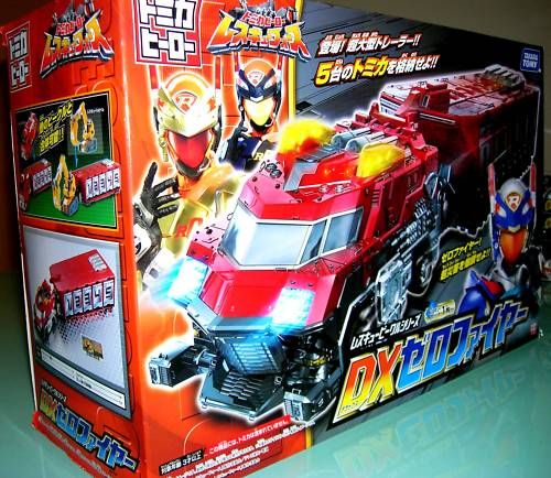 DX Zero Fire Takara Tomy Tomica Hero Rescue Force RARE  