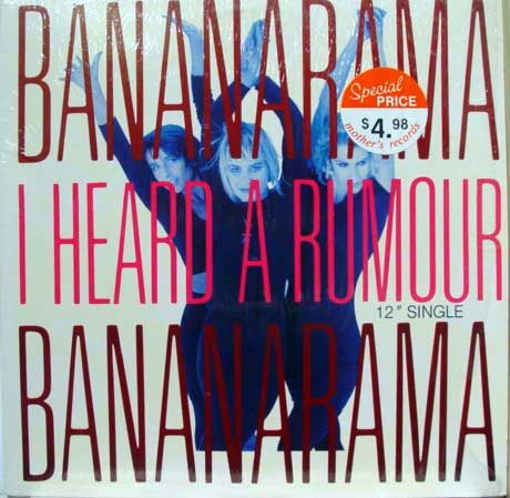 BANANARAMA i heard a rumor 12 vinyl 886 188 1 VG+  