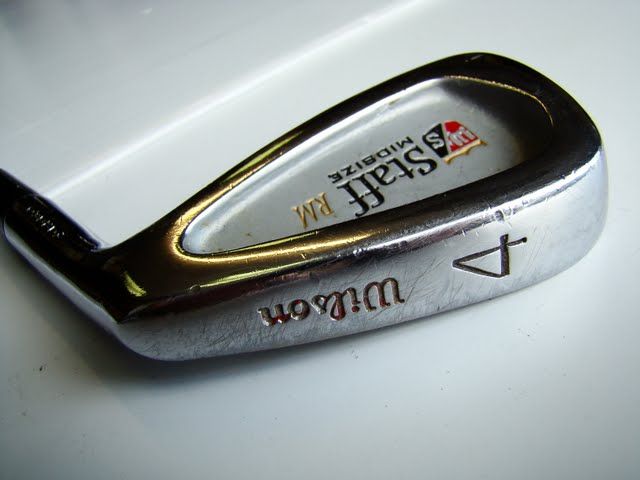 CLUB DESCRIPTION Wilson Staff RM Forged Midsize 4 Iron Stiff Steel 