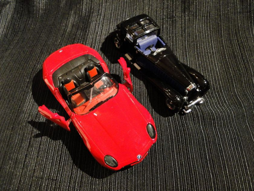 BMW Z8 and Bugatti Royale Coupe Napoleon  