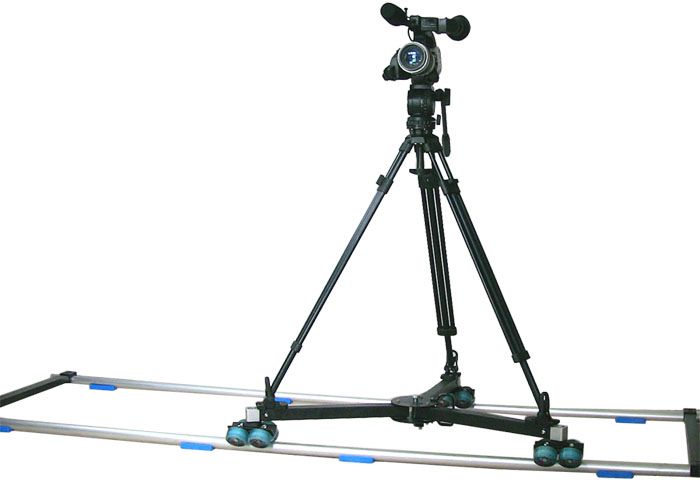 Proaim camera dolly w 12ft track fr xl2 ex1 z1u hvx200  