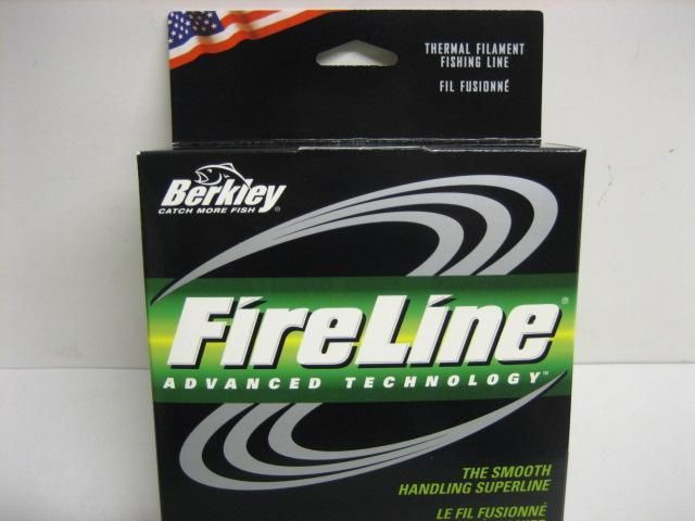 BERKLEY FIRELINE THERMAL FILAMENT FISHING LINE 300YD FLAME GREEN 10LB 