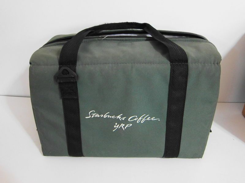 STARBUCKS COFFEE YRP LARGE INSULATED CARRY BAG TOTE  