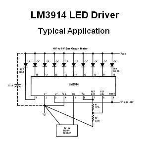 LM3914 LED Display Driver IC Kit #1 (#1450)  