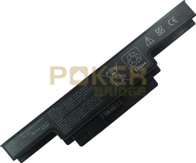 Battery for DELL Studio 1450 1457 1458 W356P W358P U597P 0U600P 312 