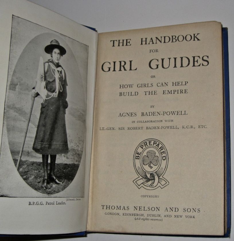 GIRL SCOUTS 1912 EARLY EDITION boy first  