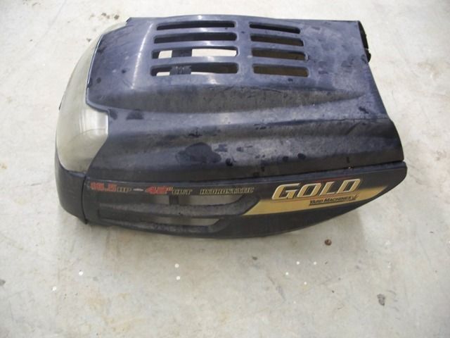 1998 MTD YARD MACHINES LAWN MOWER HOOD GRILL  