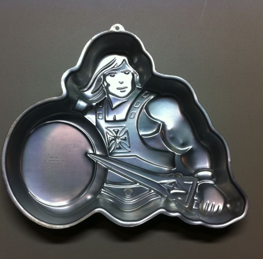 WILTON HE MAN HE MAN CAKE PAN MOLD 1983 #2105 3184  