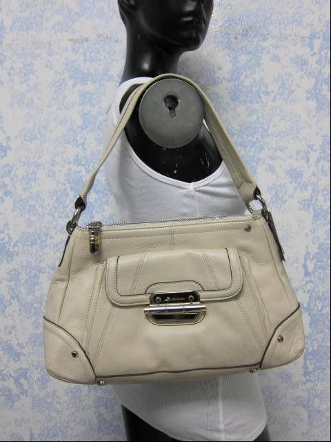 Authentic B. Marowsky Classics Stone Derby Hobo Handbag  