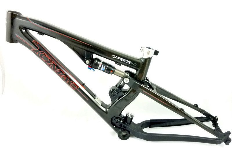 TOMAC CARBIDE XC CARBON Full Suspension Frame 15.5  