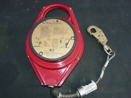 RETRACTALOK II RTC 2700 MODEL 2704 RETRACTING LIFELINE  