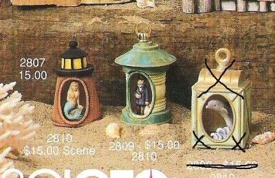   MOLDS SCIOTO  2 Lantern Scenes and Figures #2807,#2809 & #2810  