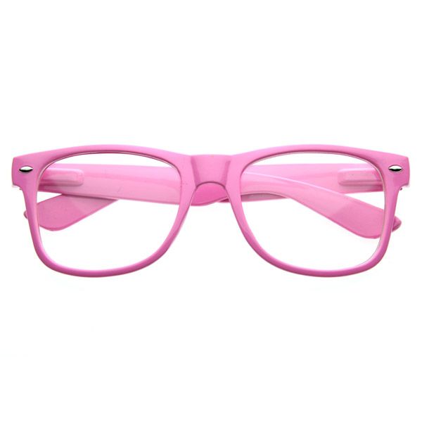   Neon Color Wayfarer Style Eyeglasses Clear Lens Glasses 2951  