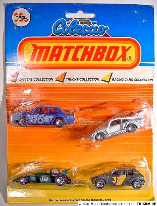 Very rare brazilian Racing Cars Collection Giftset  