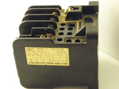 Fuji Magnetic Contactor SRC 3631 5 1 SRC 363151(BIN1)  