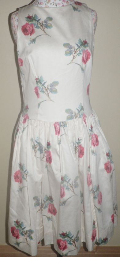 TRACY & MICHAEL GORGEOUS FLORAL DRESS SIZE 10/44 $365.  