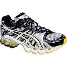 ASICS GEL   KINSEI 3 BLACK/SILVER/YELLOW MENS SHOES SIZE US 13 