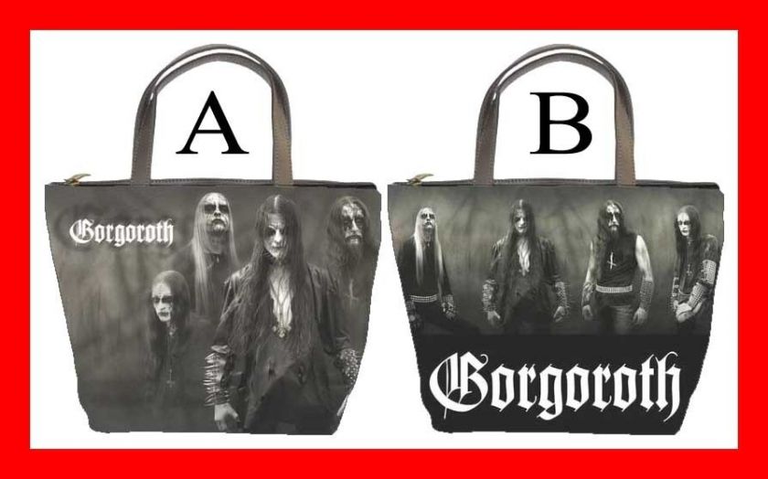 Gorgoroth Rock Band Hot Bucket Bag Handbag Purse #PICK1  