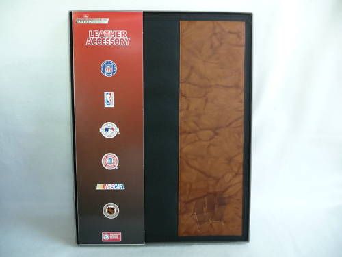 Wisconsin Badgers LEATHER PADFOLIO w/ paper pad NIB  