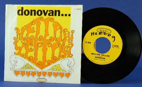 Donovan  45rpm Mellow Yellow 7  