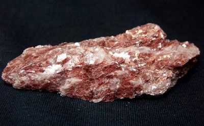 Red Mica Mineral Specimen Great Form HS WoW  