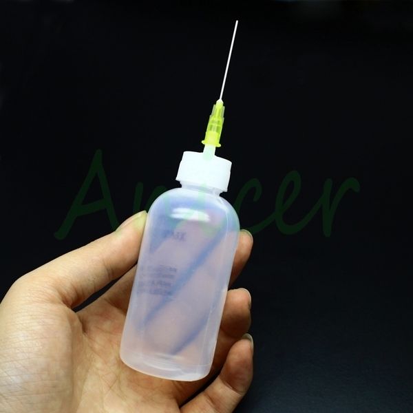   Soldering Flux Syringe Funnel Empty Plastic Bottle (50ml)  