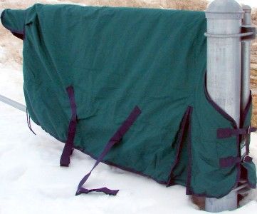 80 WATERPROOF Turnout Horse WINTER BLANKET 600D GREEN  