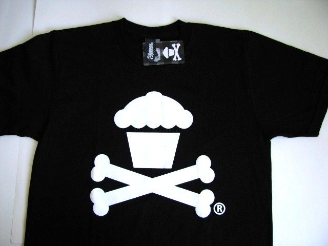 Johnny Cupcakes Crossbones T Shirt Mens Large NEW Tee L  