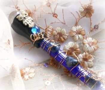   Goddess Pentacle power wand,wiccan altar tools,spells,pagan  