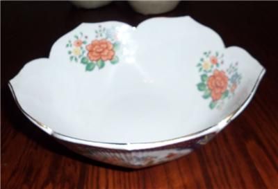 Imari Ware Japan Bowl 8 Floral  