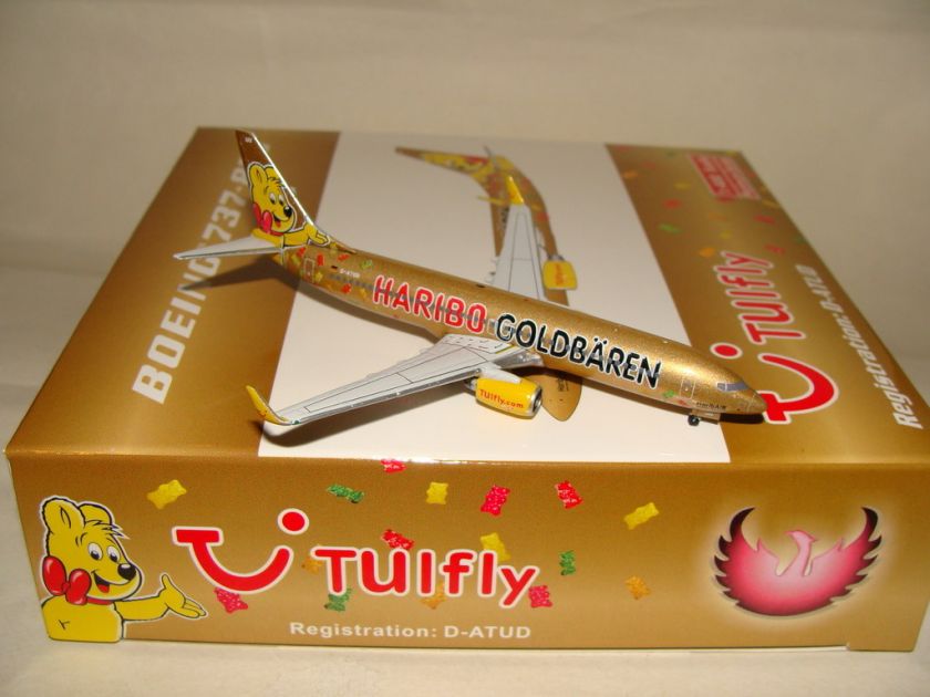 Phoenix 400 TUIFLY Haribo Gold B737 800 D AUTD FREE S&H  