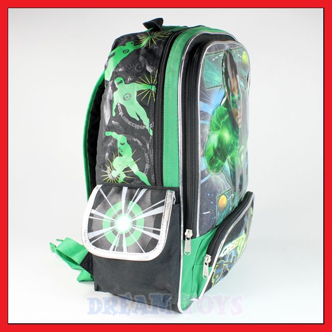 DC Comics Green Latern Backpack   Boys Bag LARGE Ryan Reynolds  