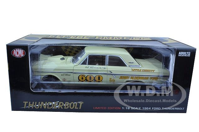 Brand new 118 scale diecast model of 1964 Alderman Ford Thunderbolt 