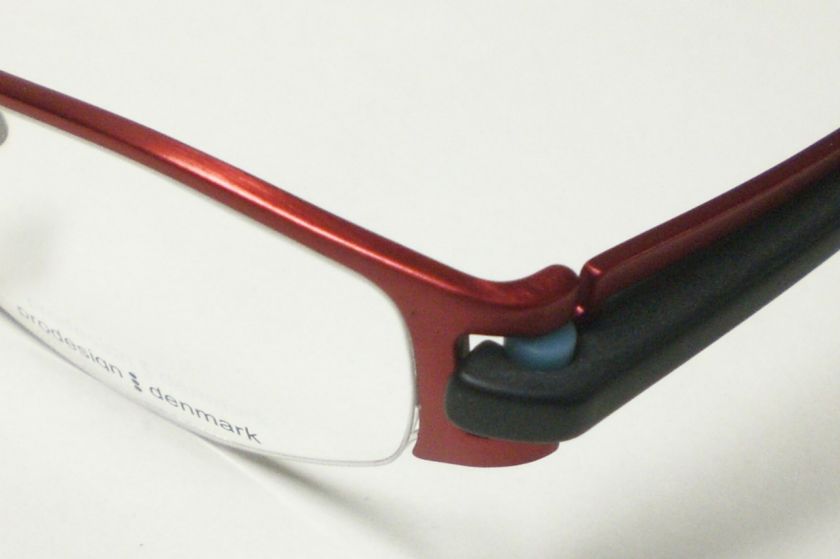 PRODESIGN PD 9909 AUTH EYEGLASSES BLACK RED 4031 s 51  