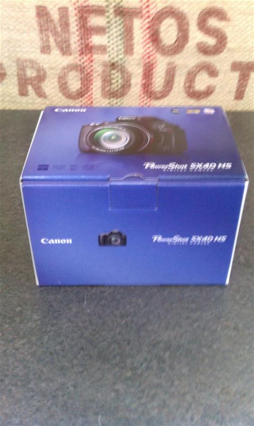 CANON SX40 HS SX 40 DIGITAL CAMERA BRAND NEW IN BOX  NEVER OPENED FREE 