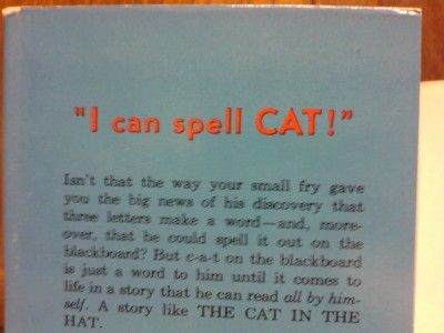 THE CAT IN THE HAT 1957 1ST ED/1ST ISSUE wDJ SEUSS VG++  