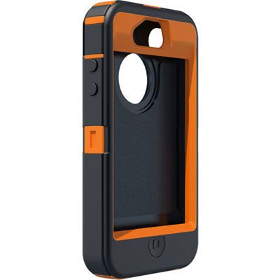 OtterBox Defender Blaze Orange /AP Realtree Camo Cover Case for iPhone 