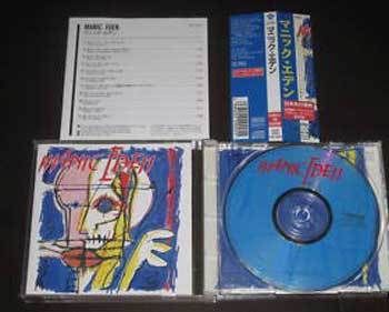 MANIC EDEN Same CD Japan +OBI Vandeberg +1 Bonus Track  