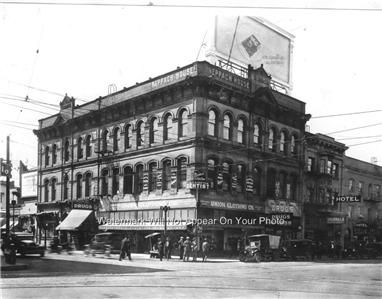   HOTEL RITTER PAINLESS DENTIST PHOTO 1928 DRUG STORE NOSTALGIC MEDICINE