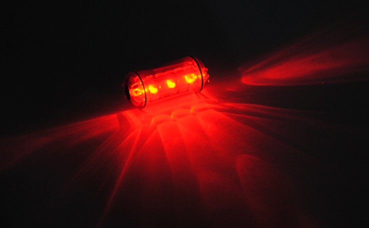 NEW 5 LED Cycling Bicycle Bike ultra bright Rear Tail Light Waterproof 