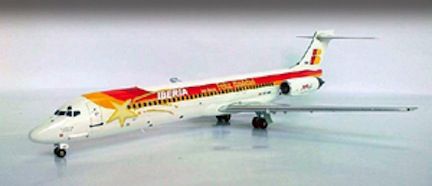 Iberia MD 87 EC GRK Feliz Navidad1/200 scale diecast Inflight Models 